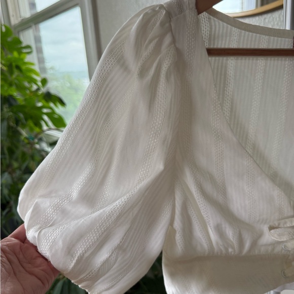 Boho puff sleeve crop top - Picture 2 of 13